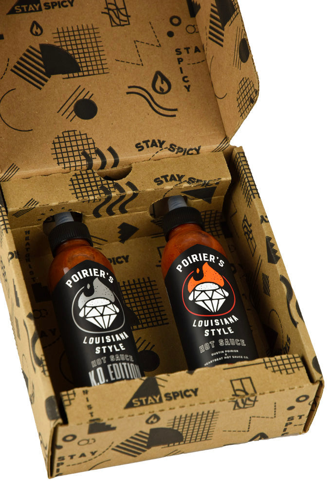 Dustin Poirier Hot Sauce Duo Pack X0