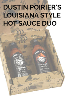 Dustin Poirier Hot Sauce Duo Pack X0