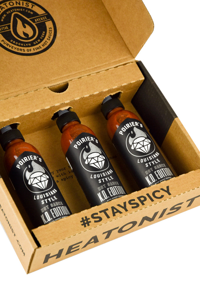 Dustin Poirier Hot Sauce - KO Edition 3 Pack F7