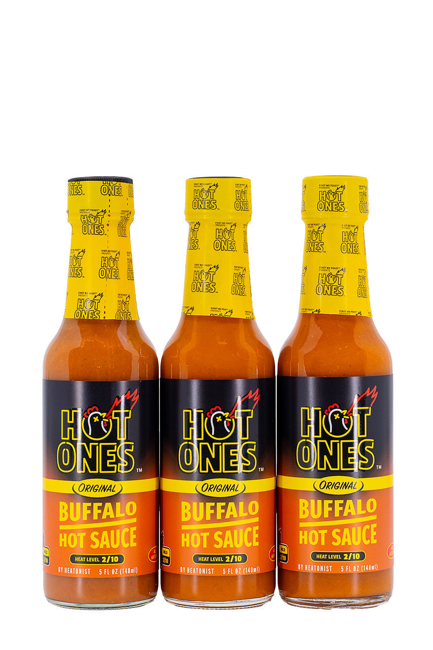 Buffalo Hot Sauce 3-Pack | Hot Ones Hot Sauce Q4