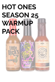Hot Ones Hot Sauce Warmup Pack - Season 25 E9