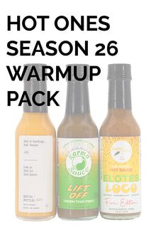 Hot Ones Hot Sauce Warmup Pack - Season 26 O2