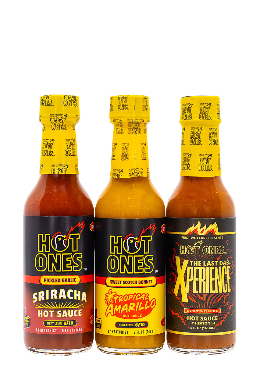 Hot Ones Hot Sauce Trio Pack - Season 27 D8