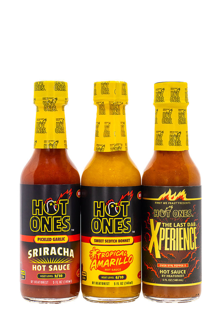 Hot Ones Hot Sauce Trio Pack - Season 27 D8