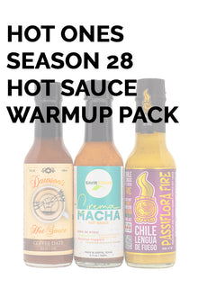 Hot Ones Hot Sauce Warm Up Pack - Season 28 G7