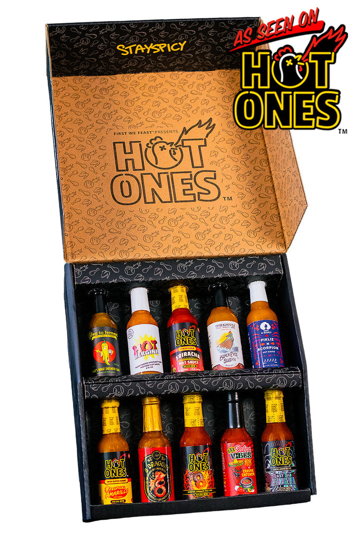 Hot Ones Hot Sauce 10 Pack - Season 30 Q7
