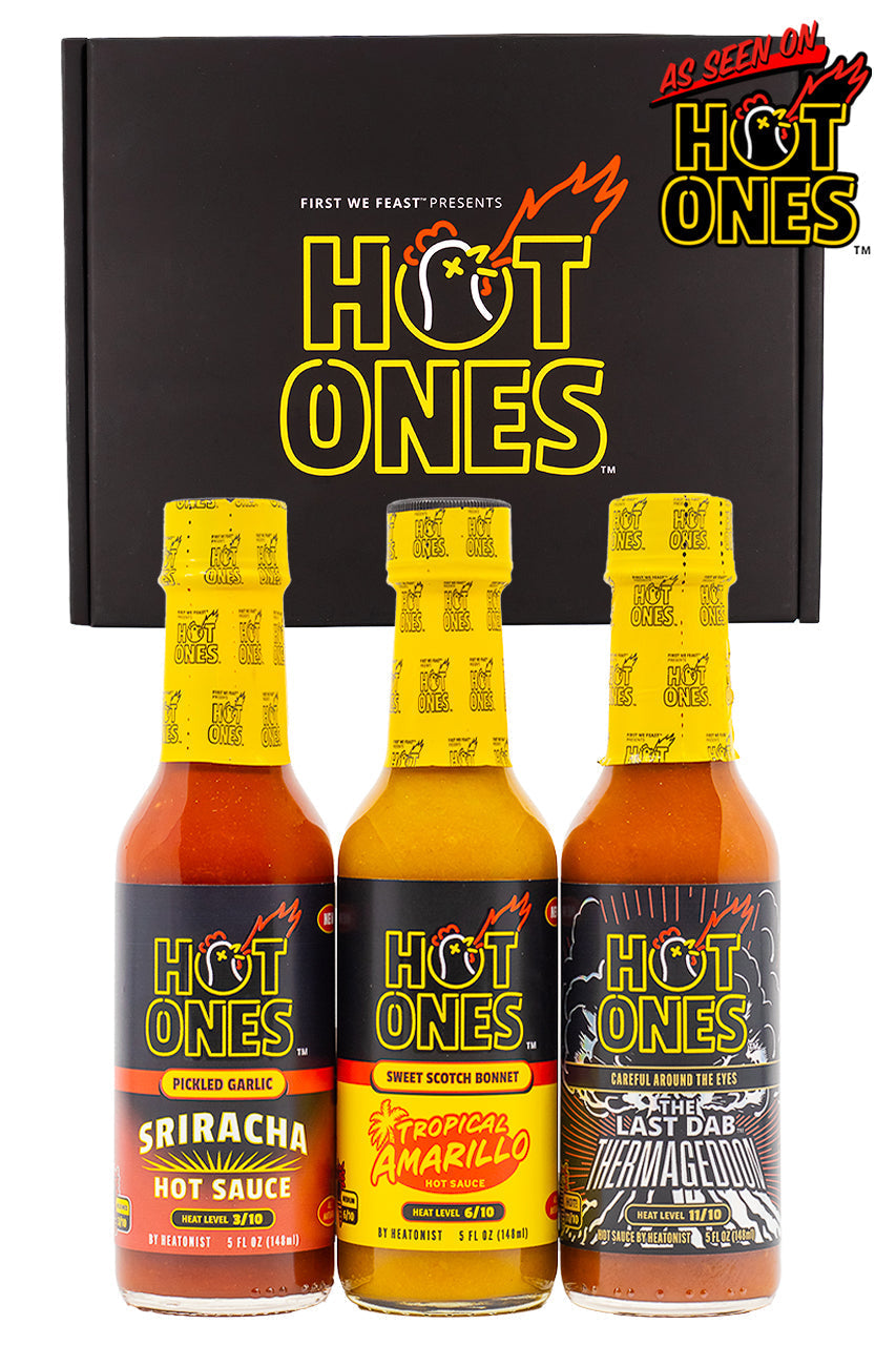 Hot Ones Hot Sauce Trio Pack - Season 30 Y4