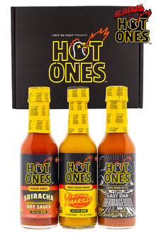Hot Ones Hot Sauce Trio Pack - Season 30 Y4