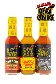 Hot Ones Hot Sauce Trio Pack - Season 30 Y4