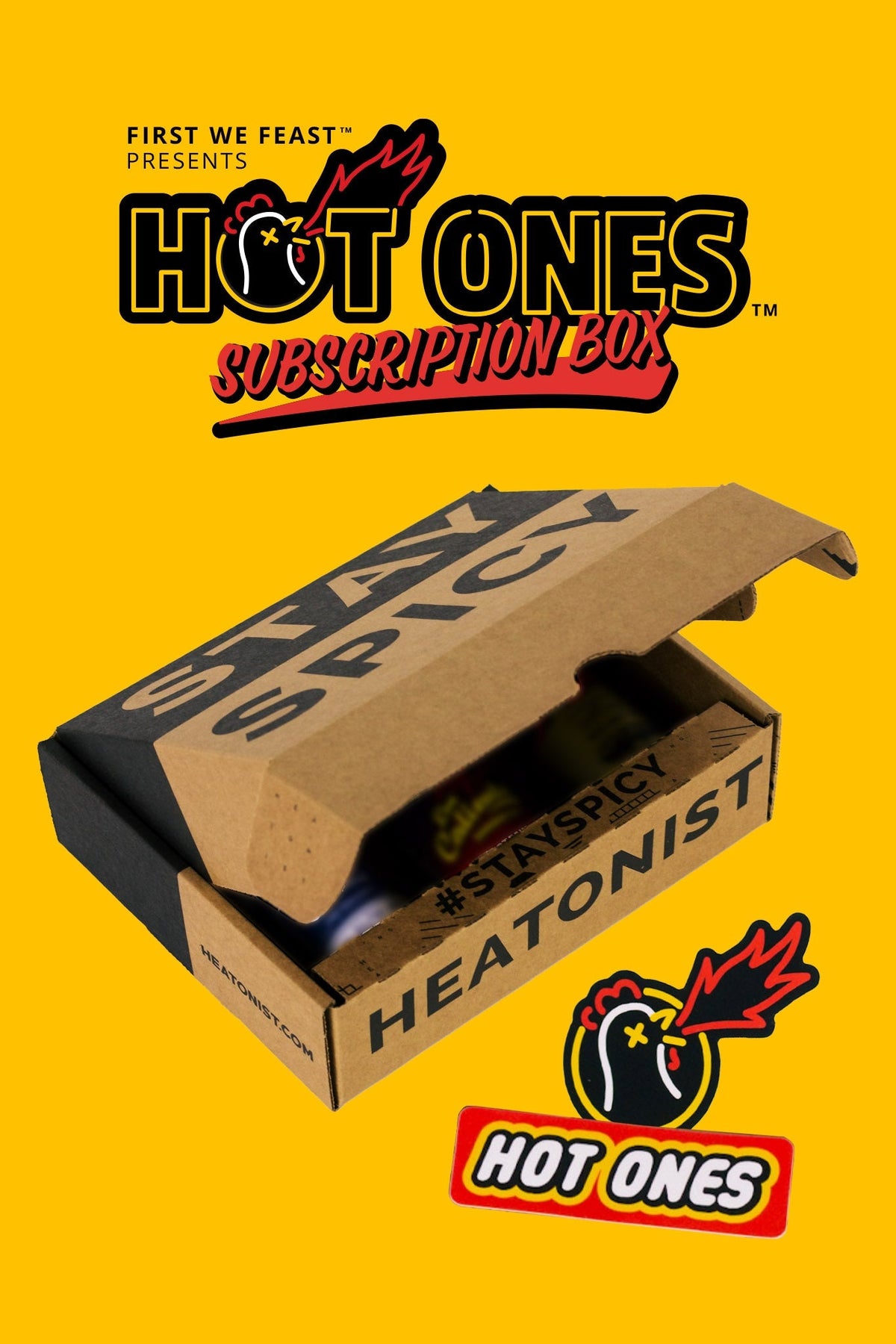 Monthly Hot Ones Box D0