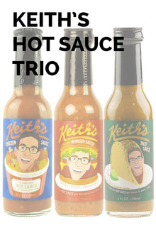 Keith's Hot Sauce Trio Pack O8