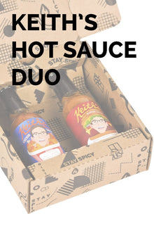 Chicken & Burger Hot Sauce Duo Pack | Keith's S4