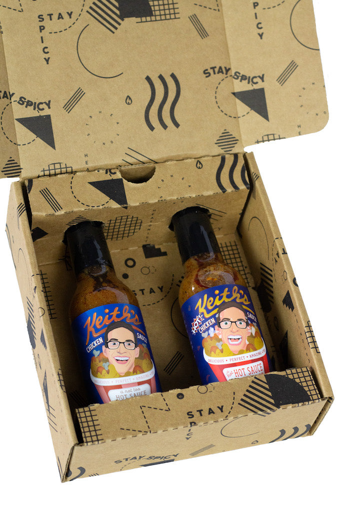 Keith's Chicken Sauce Hot Sauce Duo Pack | Keith's B8