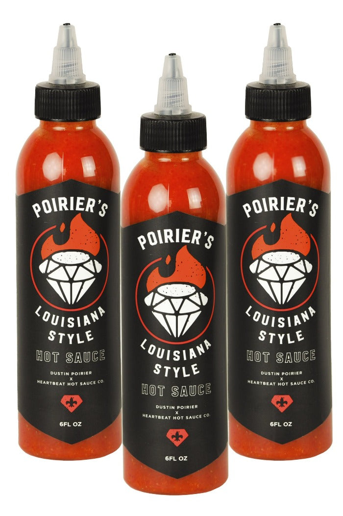 Dustin Poirier Hot Sauce 3 Pack | HEATONIST P3